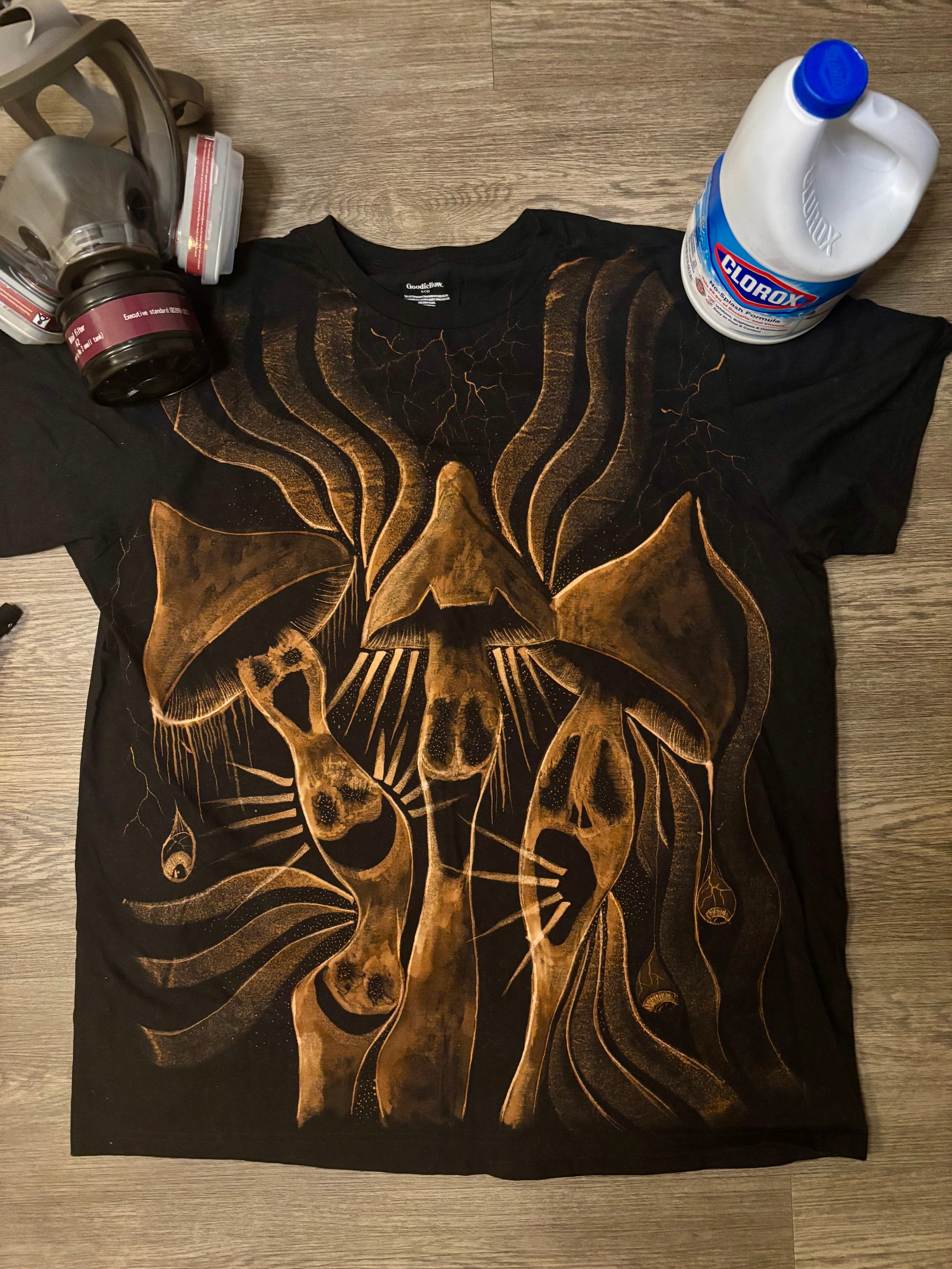 Creepy mushroom shirt # 2